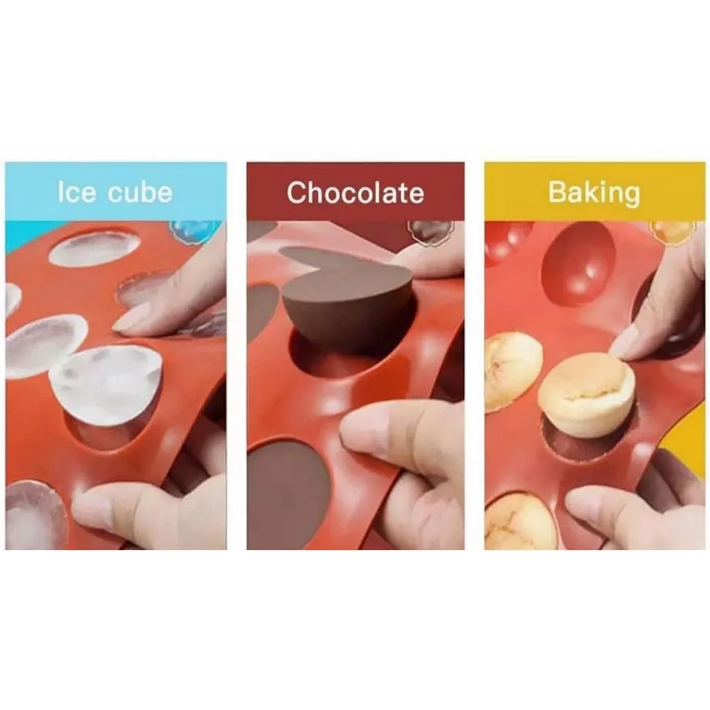 Silicone Chocolate Bomb Mold 2.1 (Pack of 3)