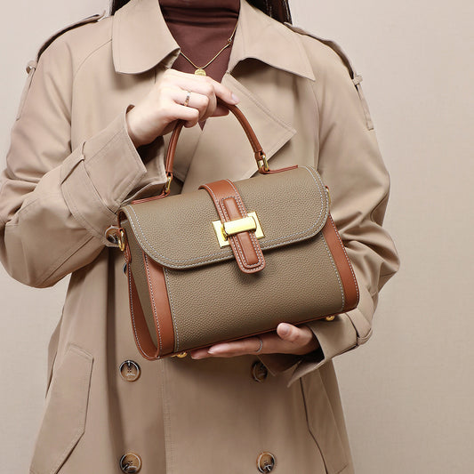 Versatile Advanced Texture Fashion Handbag