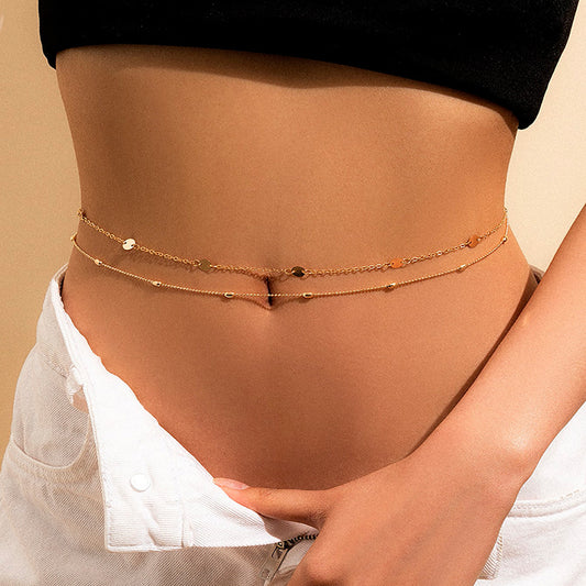 Double Belly Chain for Women