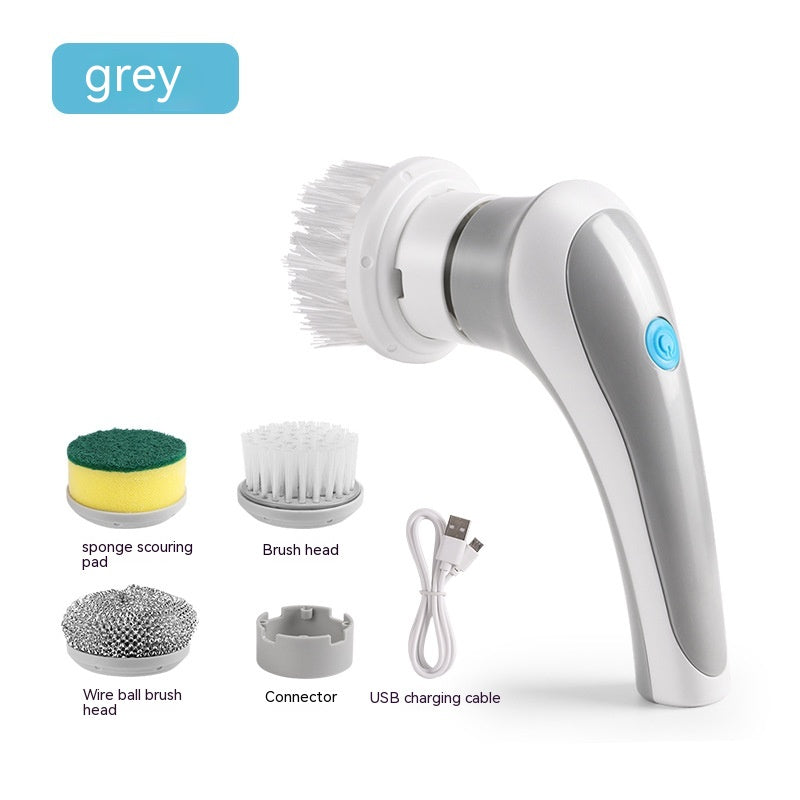 4-In-1 Portable Electric Cleaning Brush