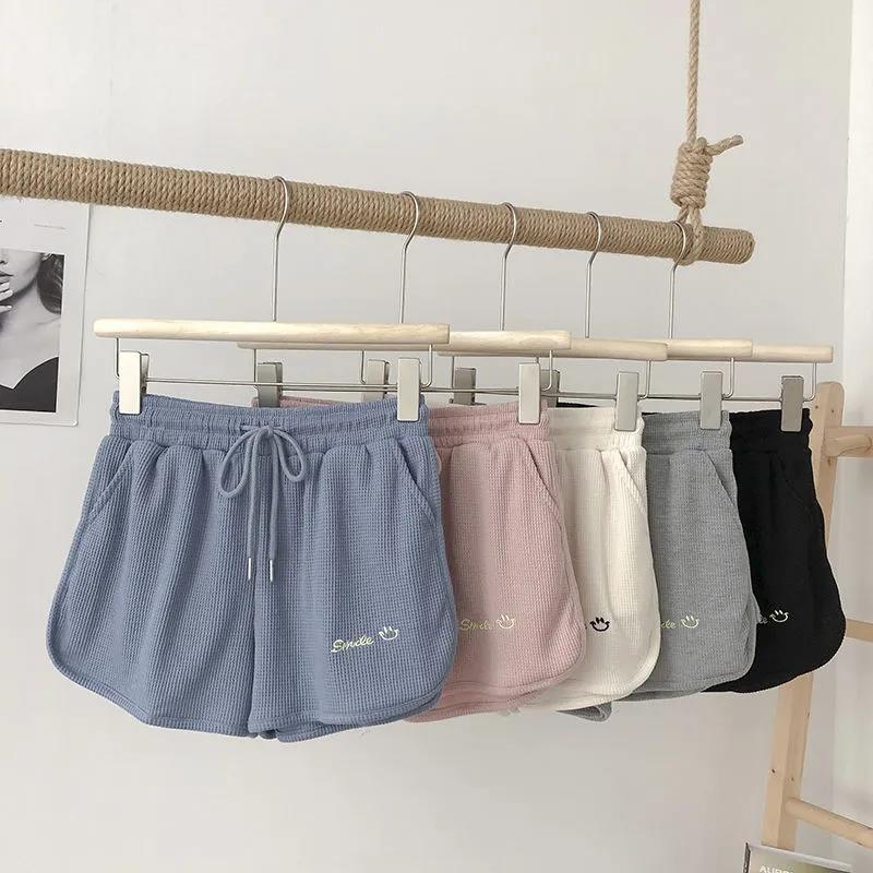 Women's Loose-Fit Waffle Sports Shorts