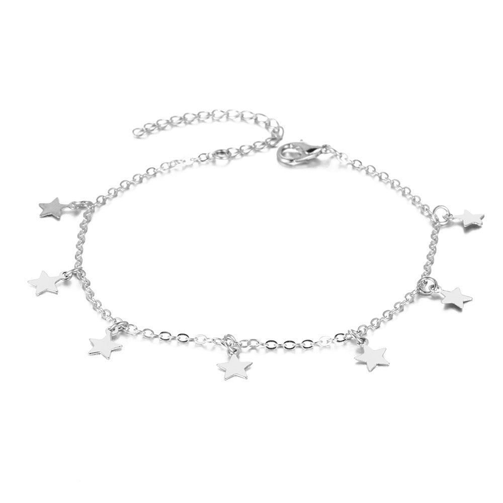 Simple Star Fashion Anklet