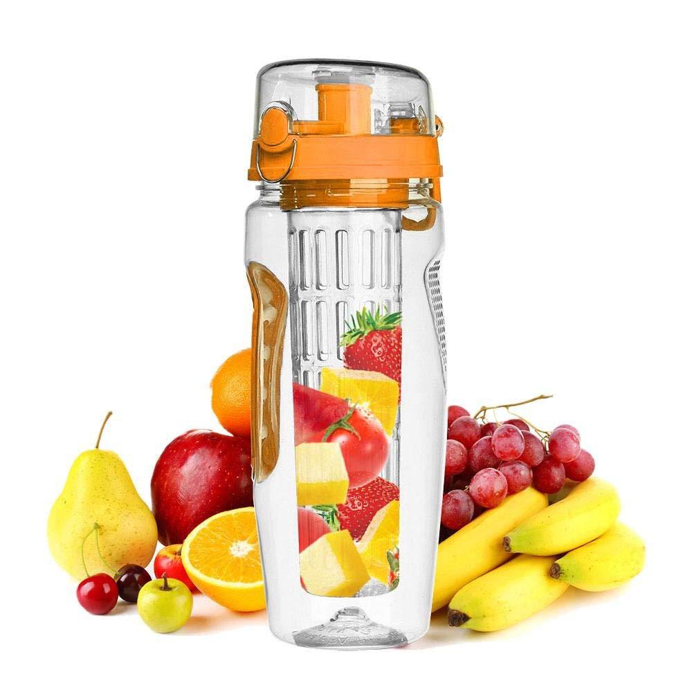 1000ml Water Fruit Bottle With Infuser Juice Shaker