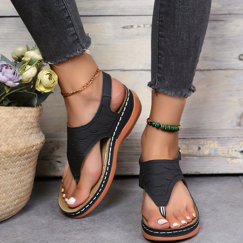 Stylish Women's Thone Wedge Sandals