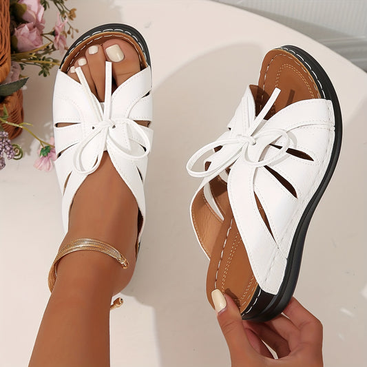 Trendy Lace Up Platform Sandals For Women