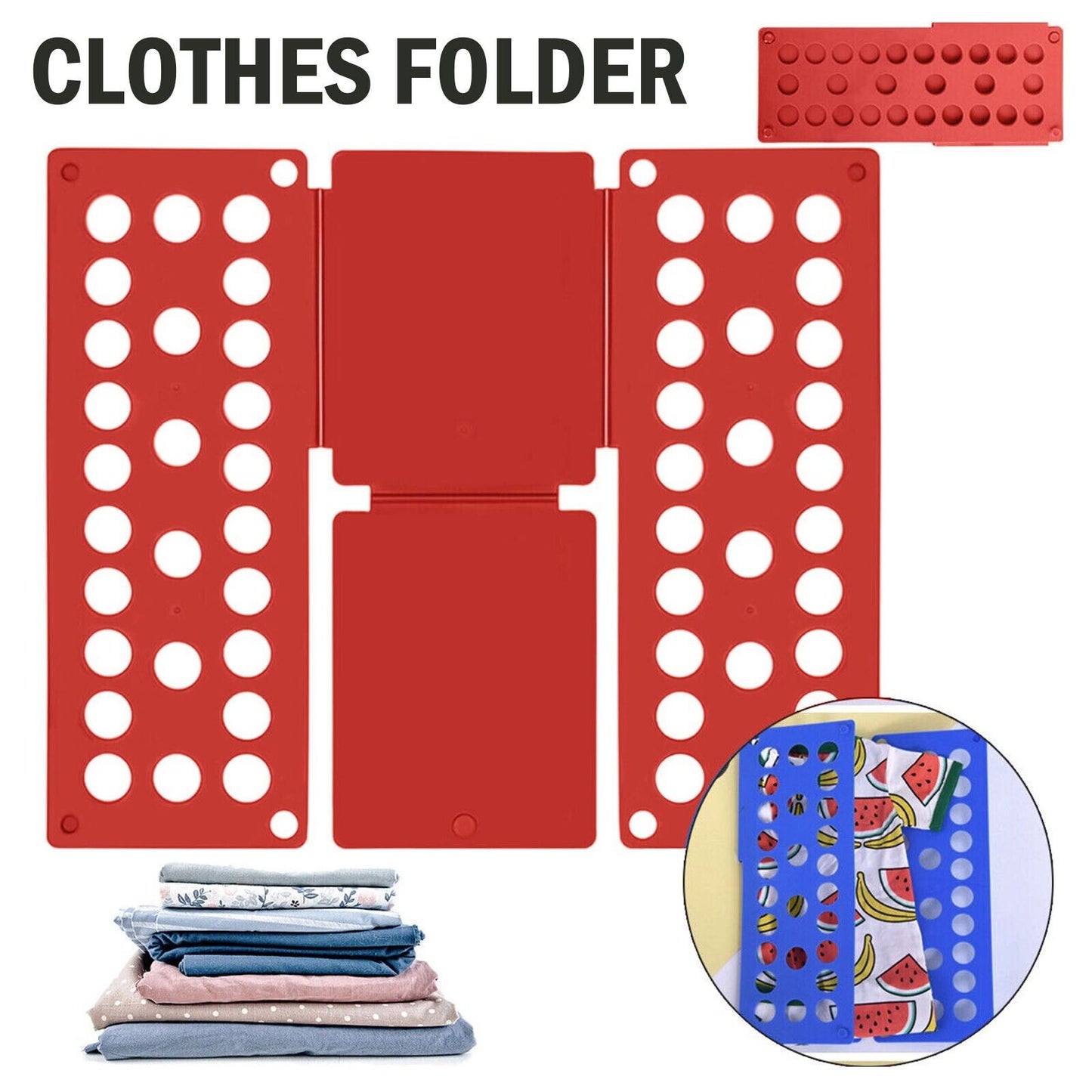 Clothes Folding Board Laundry Organizer For Kids