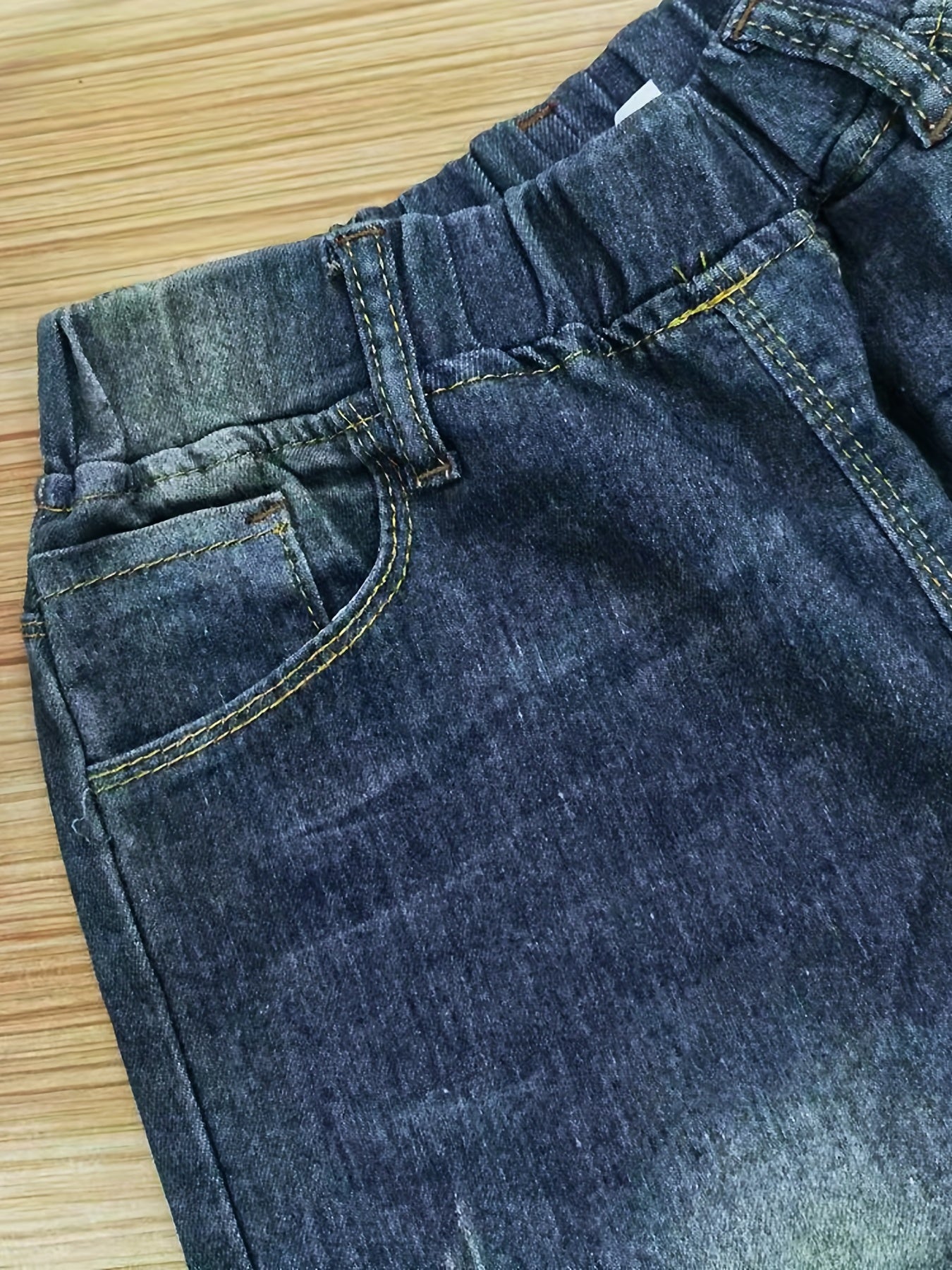 Boys' Casual Denim Pants For Spring And Autumn