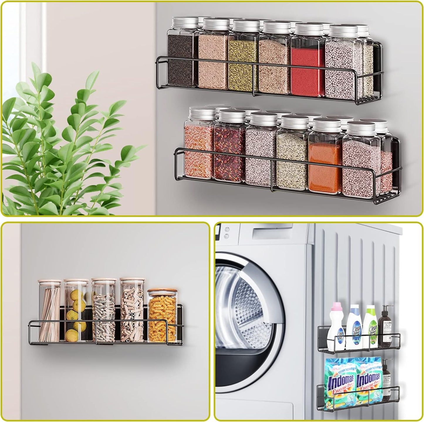 Magnetic Spice Rack Organizer