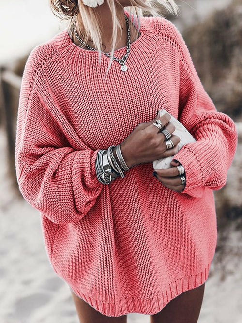 Loose Knitted Pullover