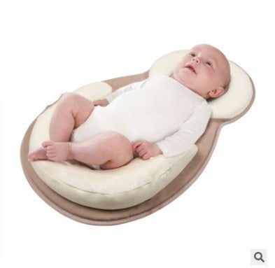 Baby Nest Sleeper With Soft & Breathable Head Support Pillow