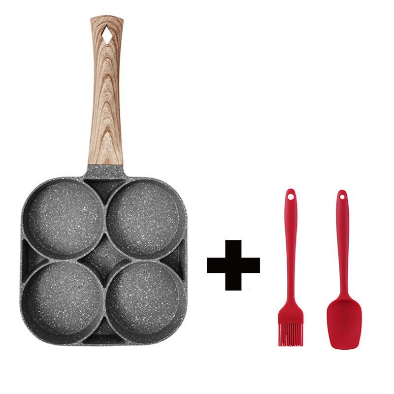 Four Hole Non-Stick Omelette Pan