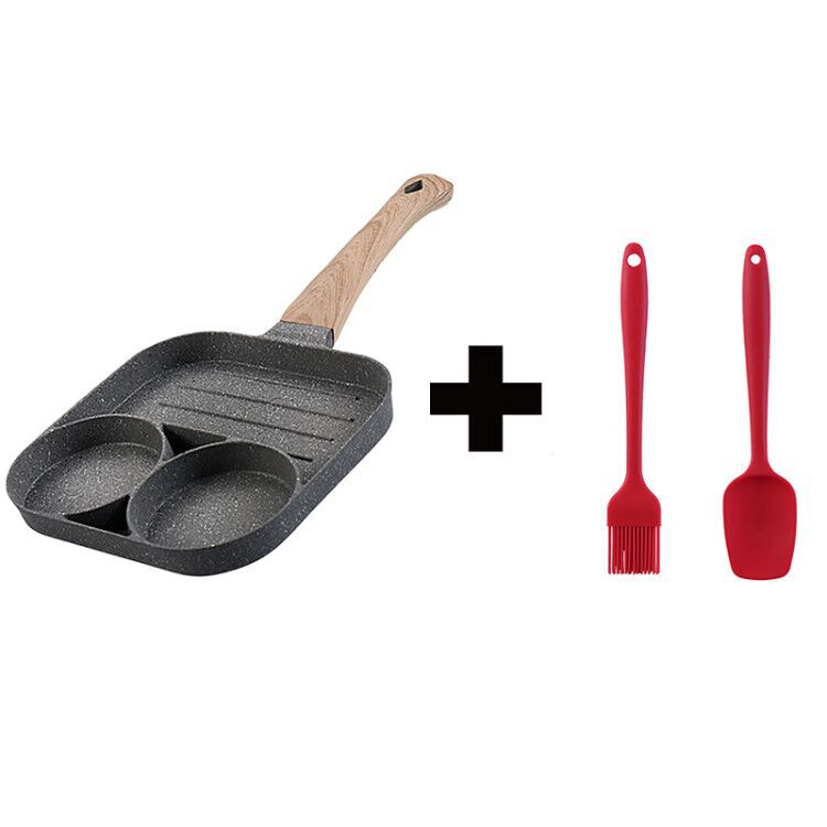 Four Hole Non-Stick Omelette Pan