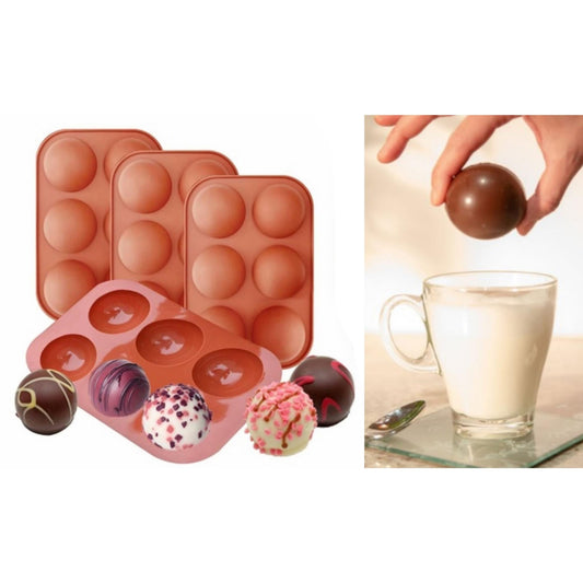 Silicone Chocolate Bomb Mold 2.1 (Pack of 3)