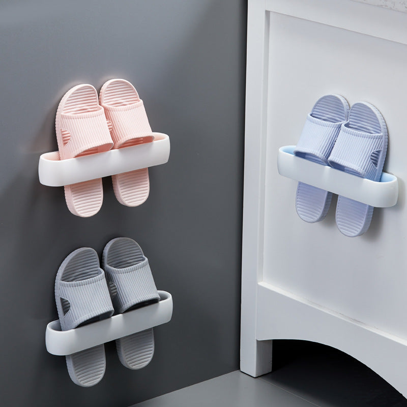 2Pcs Wall Mounted Shoes Rack