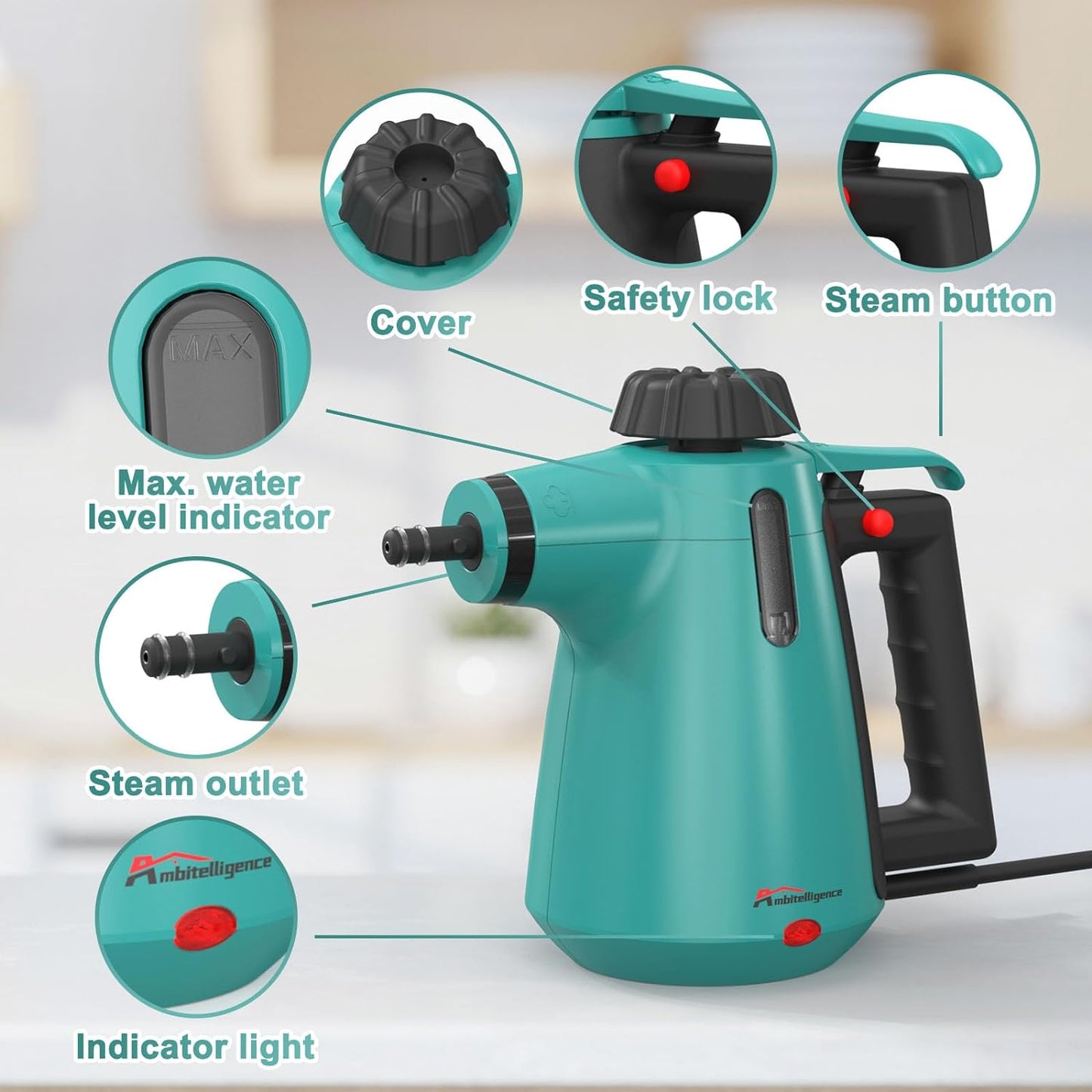 Multifunctional Handheld Steam Cleaner