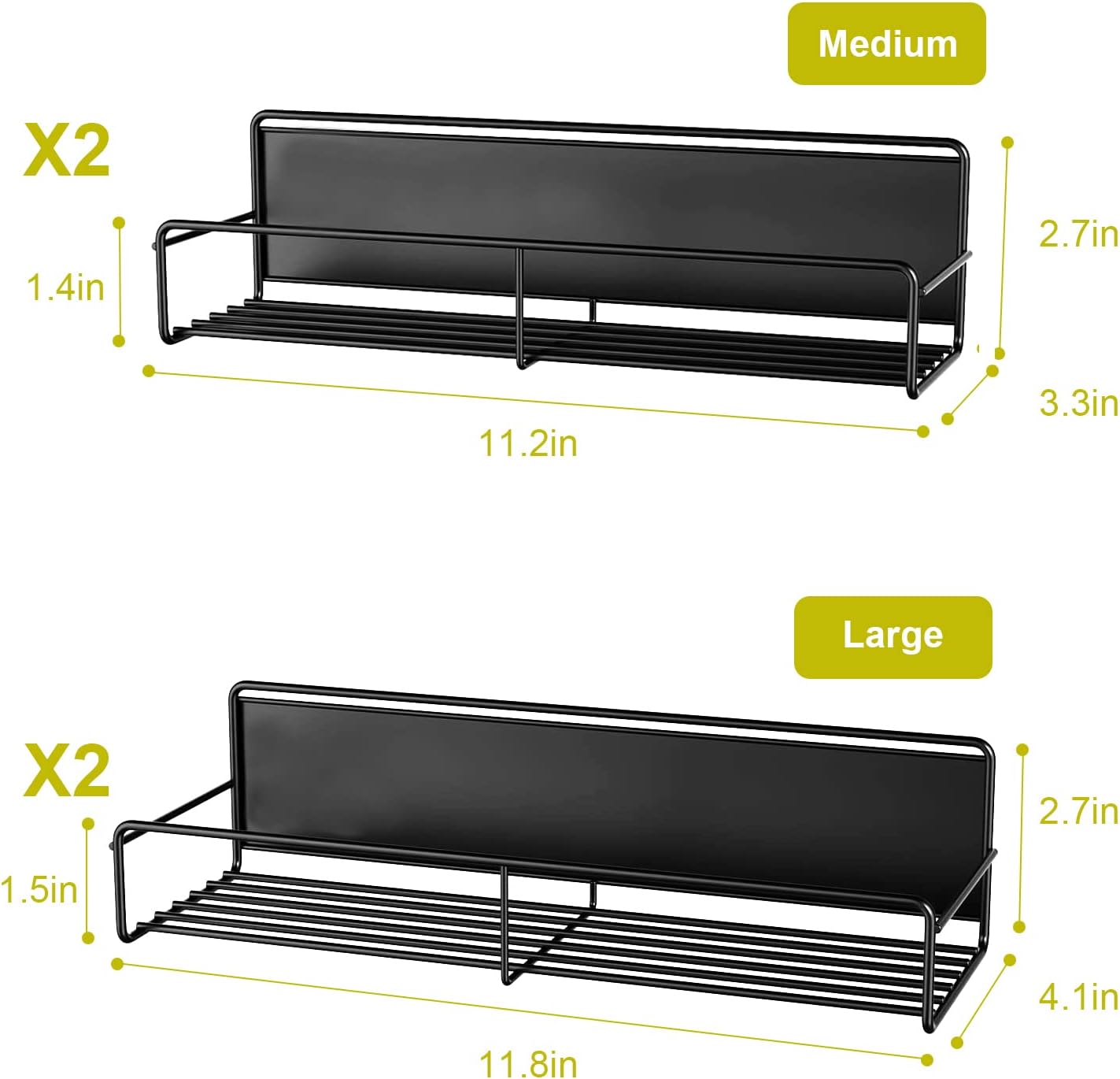 Magnetic Spice Rack Organizer