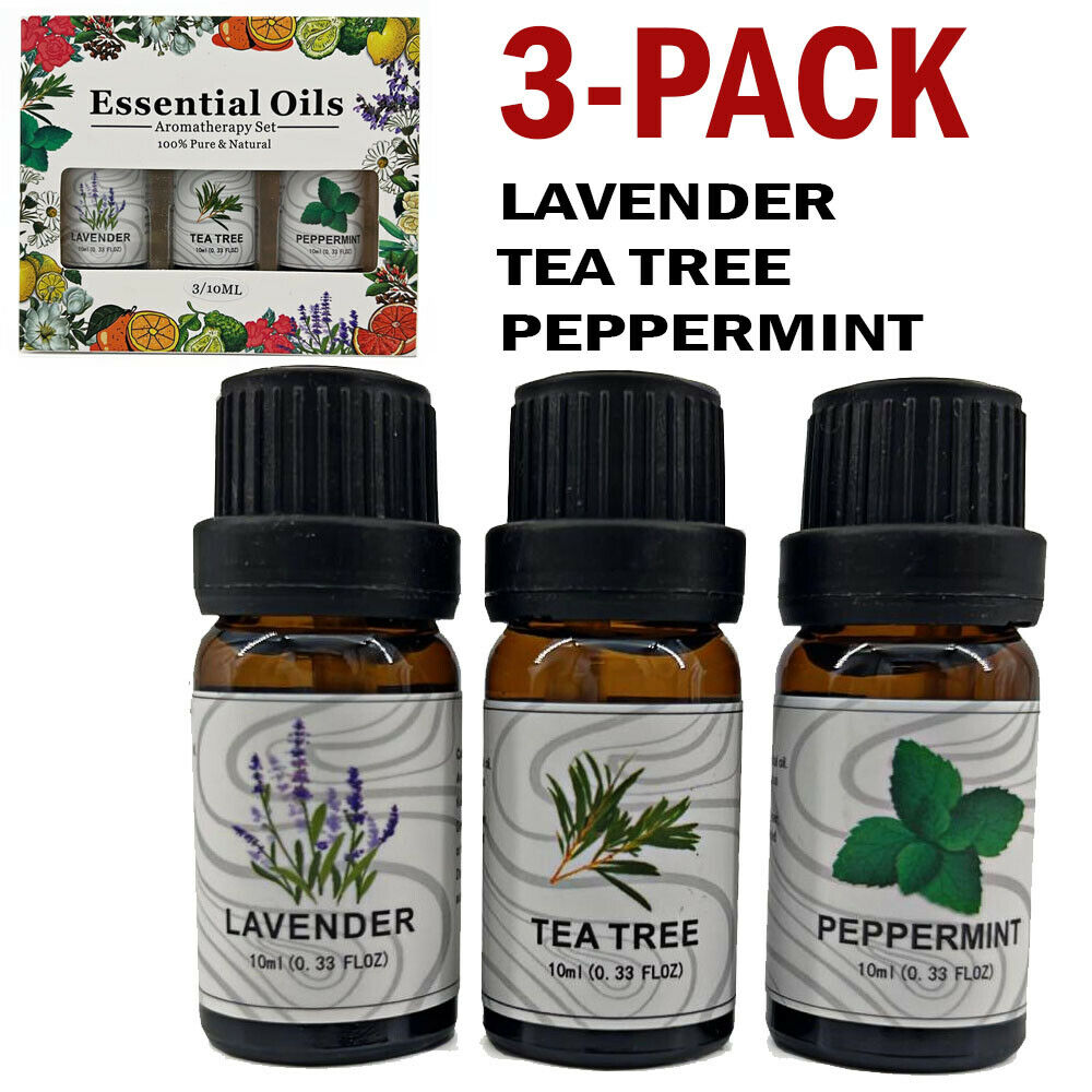 Aromatherapy Essential Oils Gift Set For Humidifiers (Pack of 3 )