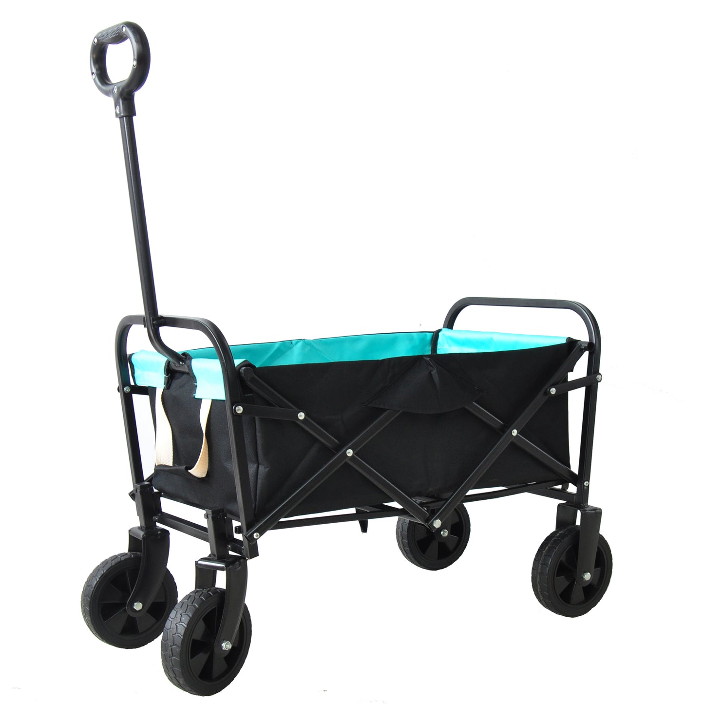 Folding Wagon For Garden, Shopping & Beach