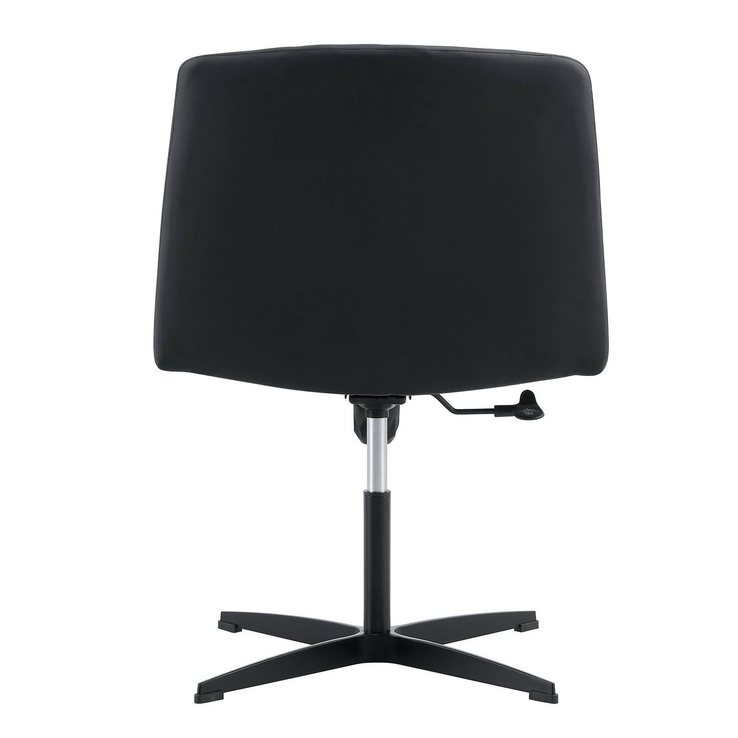 Office Chair-Black High Grade Pu Material-360 ° Swivel Cushion Chair