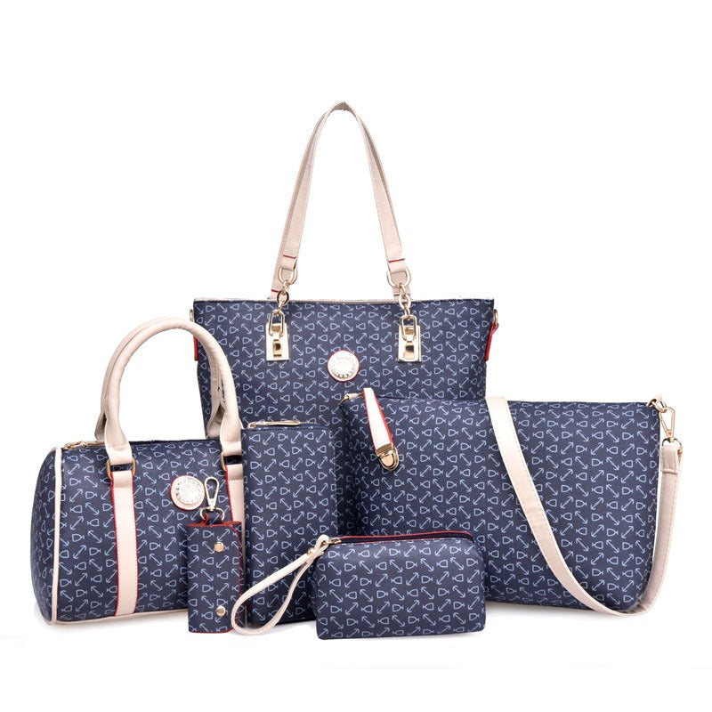 6-Pc Set Of Single Shoulder Diagonal Cross Body Bags