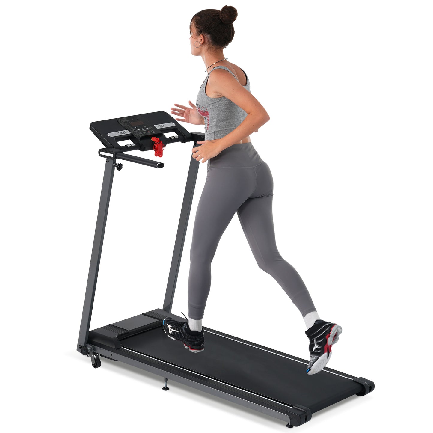 Folding Walking Treadmill With Bluetooth Speaker