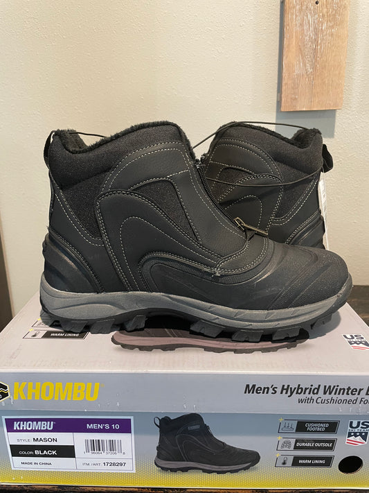 Men’s KHOMBU Hybrid Winter Boots with Cushioned Footbed