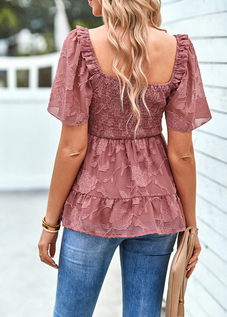 Square Neckline Shirt