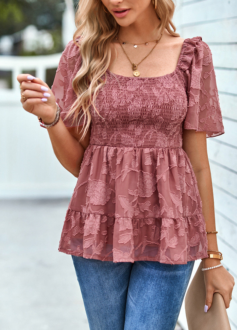 Square Neckline Shirt