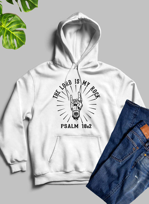 The Lord Is My Rock Hoodie