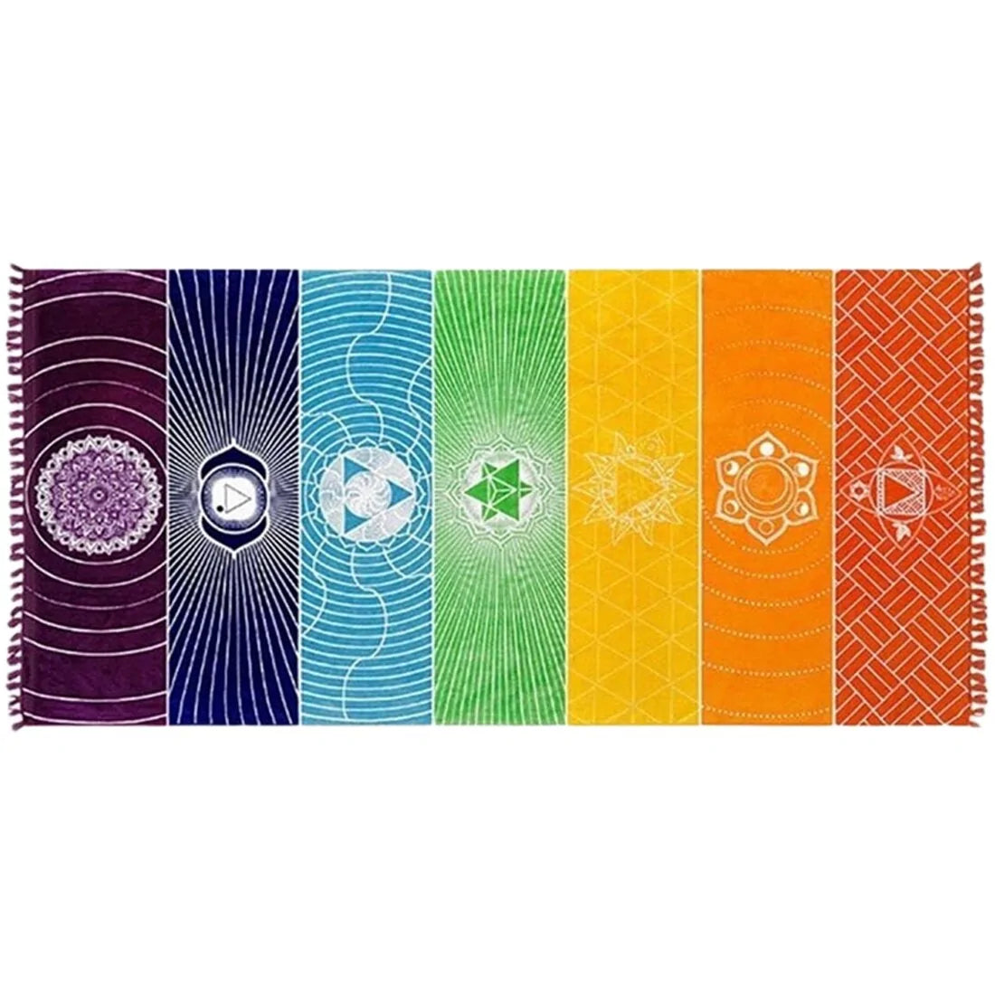 Polyester Bohemian Beach Yoga Mat