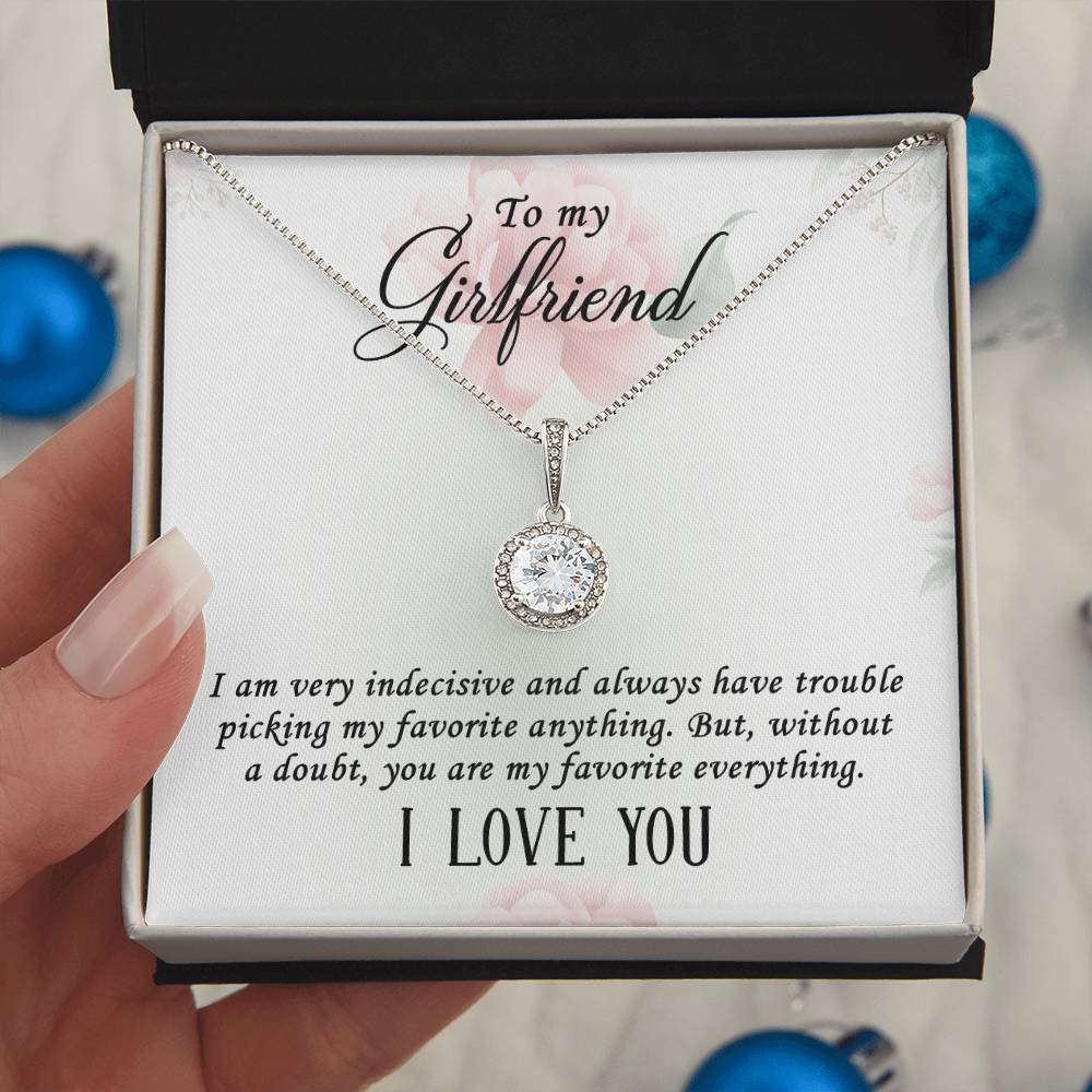 Eternal Hope Necklace With CZ Crystals For Girlfriend