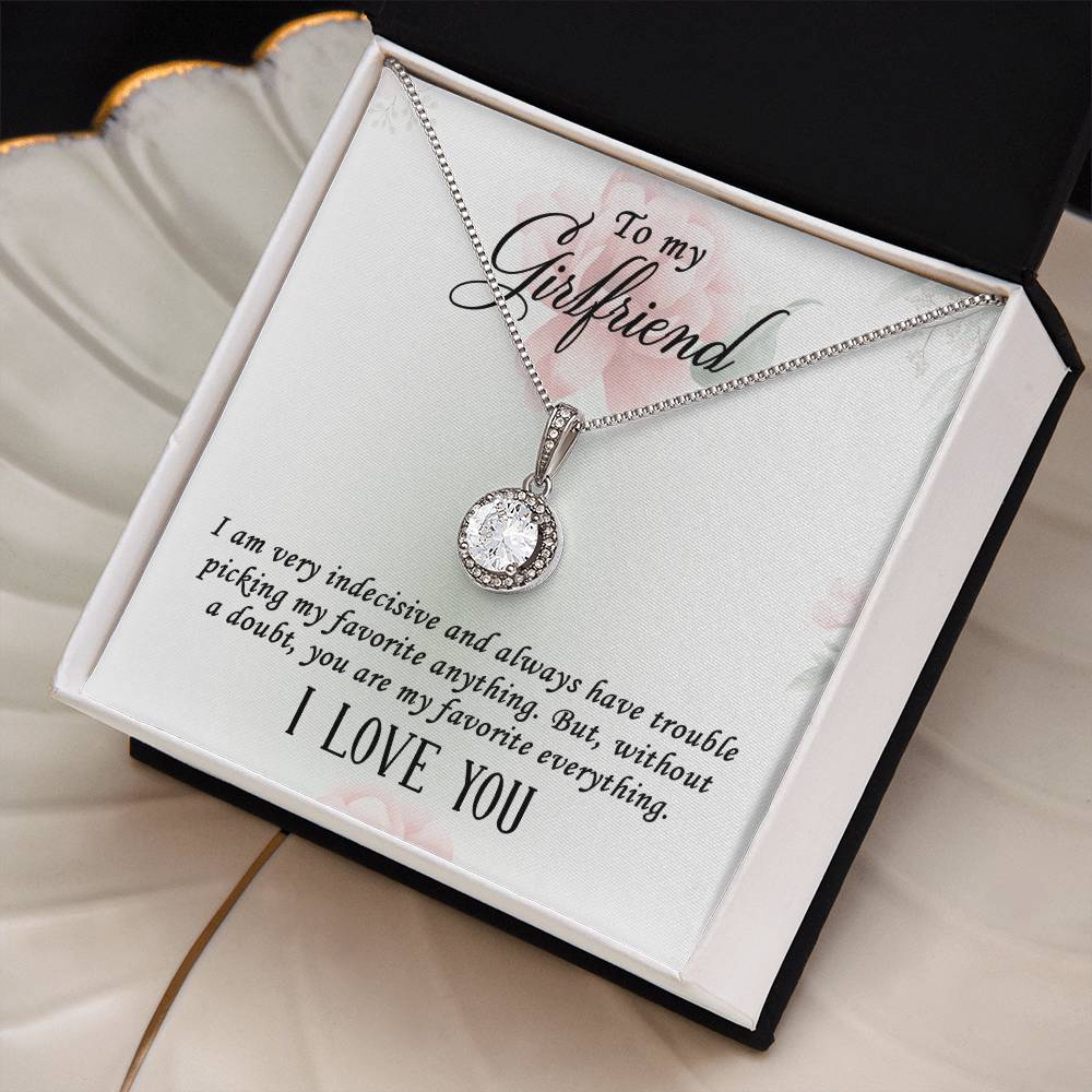 Eternal Hope Necklace With CZ Crystals For Girlfriend