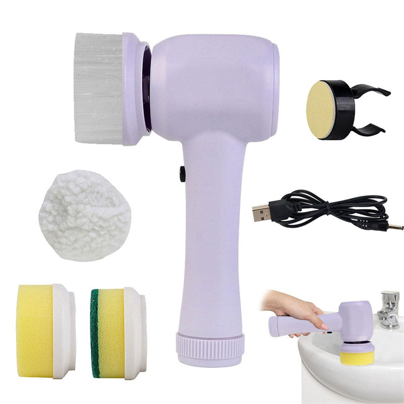 4-In-1 Portable Electric Cleaning Brush