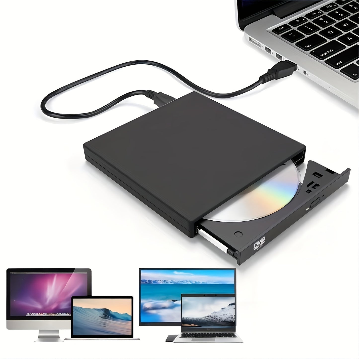 Supreme External CD DVD Drive