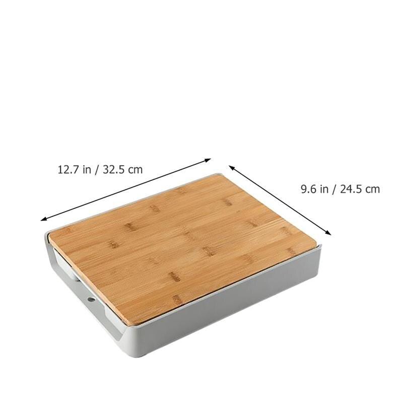 Cutting Board with Containers