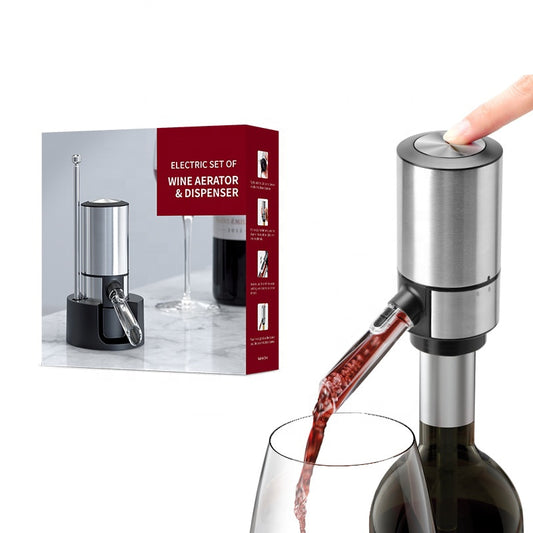 Stainless Steel Electric Wine Aerator Dispenser