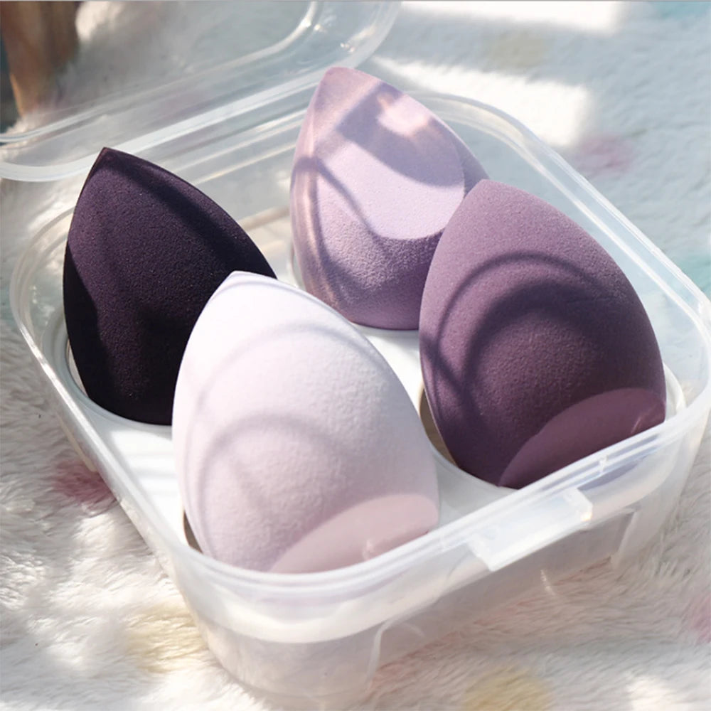 4 Piece Sponge Makeup Blender Set