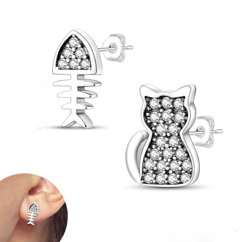 Cat Earrings