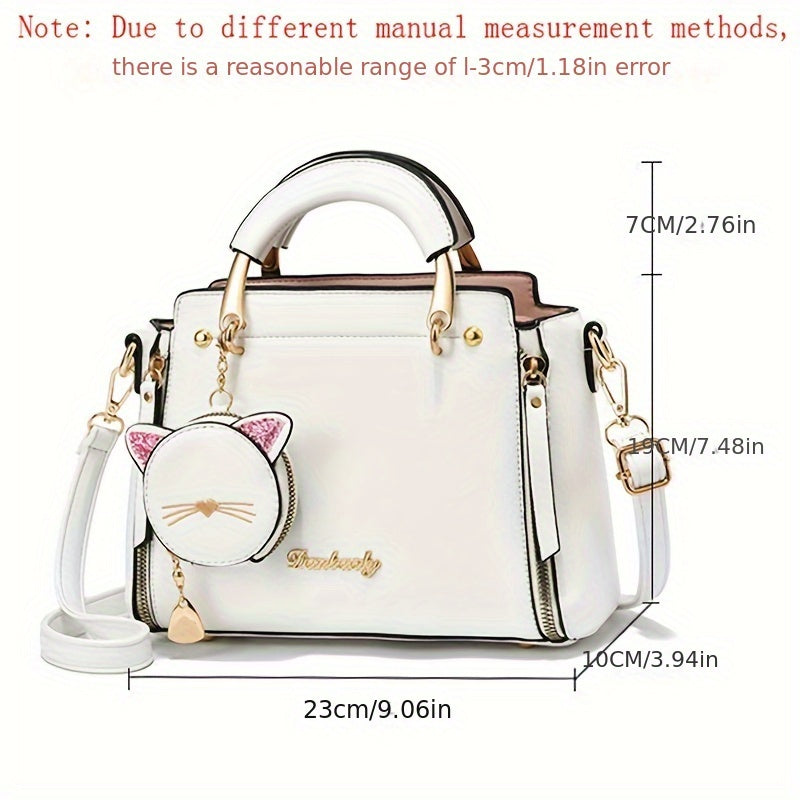 Cute Cat Design Handbags