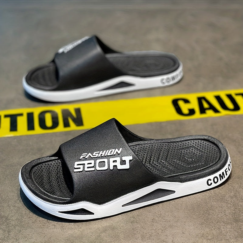 Men's Sport Slides-Non-Slip & Odor Resistant